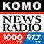 Komo news radio button